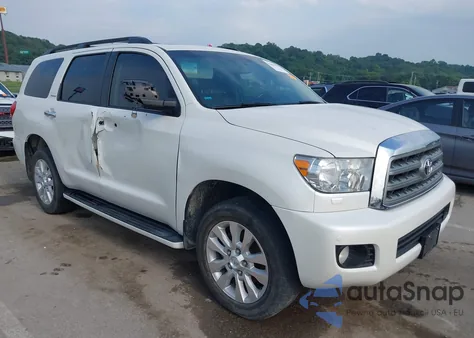 2012 Toyota Sequoia Platinum 5.7L V8 из США, поврежденный, VIN 5TDDW5G1XCS058081